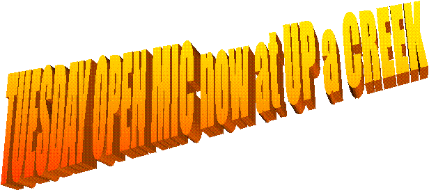 Check out new OPEN MIC NIGHTS Page
